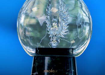 Mouser Electronics Named Molex Global e-Catalog Distributor of the Year for Second Consecutive Year