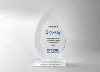 Digi-Key Electronics Recognized for Outstanding Sales Performance by TDK-Lambda