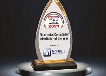 Mouser Electronics Honoured with Top Awards from Electronics Maker Magazine in India
