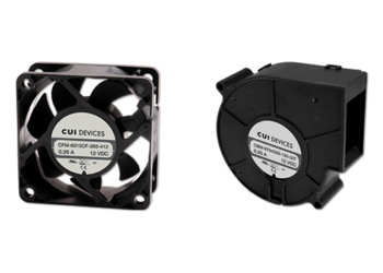 CUI Devices Adds Highly Economical DC Fans with Industry-Best Lead Times