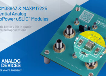 Analog Devices’ Essential Analog nanoPower Modules Extend Battery Life in Space-Constrained Applications