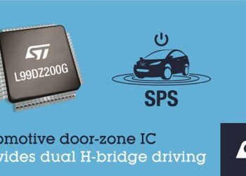 Automotive Door-Zone and Rear-Window Controller from STMicroelectronics Adds Power-Trunk/Tailgate Capability