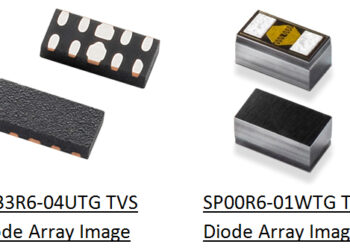 Littelfuse SPxxR6 TVS Diode Arrays Safeguard Ultra-High-Speed Data Lines from Low Voltage Transient Spikes
