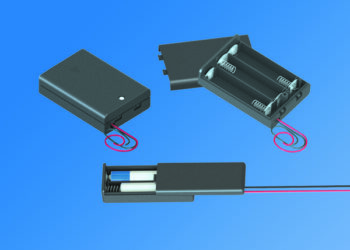 New Keystone Densi-Pak Covered Battery Holders with On/Off Switch