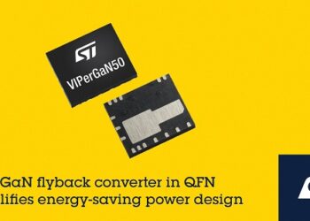 STMicroelectronics’ 50W GaN converter enables high-efficiency power designs in consumer and industrial applications