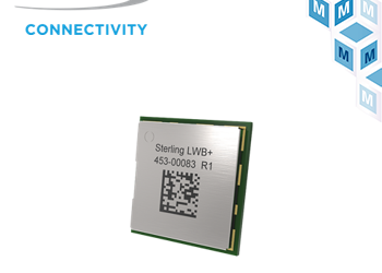 Now at Mouser: Laird Connectivity Sterling-LWB+ Wi-Fi & Bluetooth Modules for Next-Gen IoT Applications