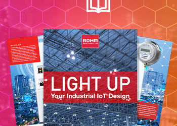 New eBook from ROHM Semiconductor and Mouser Explores Efficient Power Conversion in IIoT