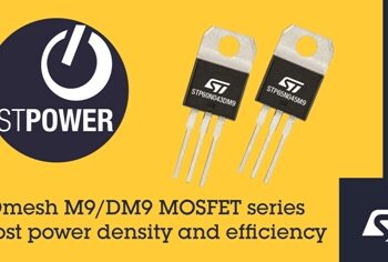 STMicroelectronics launches new MDmesh MOSFETs, raising power density and efficiency
