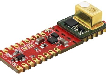 New XENSIV™ PAS CO2 Shield2Go board for carbon dioxide measurement featuring an integrated prototyping concept to test system behavior