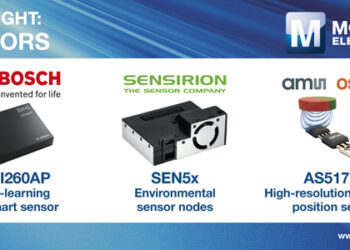 Mouser Stocks Latest Sensor Solutions for a Diverse Set of Applications