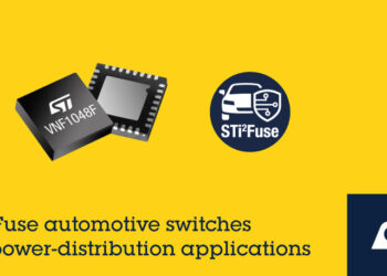 STMicroelectronics reveals automotive high-side switch controller with flexible diagnostics and protection
