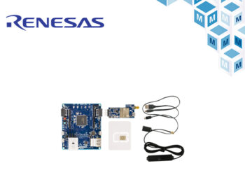 Mouser Now Shipping Renesas CK-RX65N Cloud Kit for Smart Home and Industrial Monitoring Applications