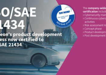 Infineon achieves ISO/SAE 21434 process certification; AURIX; TC4xx microcontroller family first to be standard-certified