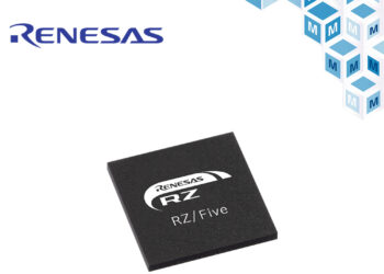 Mouser Now Stocking Renesas Electronics RZ/Five-RISC-V Microprocessor for IoT Endpoint and Industrial Gateway Apps