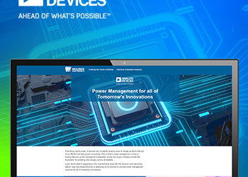 New eBook from Mouser Electronics Highlights Analog Devices’ Innovations in Power Management