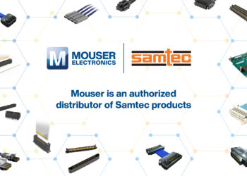 Authorized Distributor Mouser Electronics Shipping Wide  Portfolio of Samtec Products