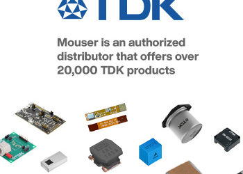 Mouser Electronics Stocks Wide Selection of Over 20,000 Products from TDK Corporation