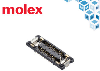 Molex Quad-Row Board-to-Board Connectors, Now Shipping from Mouser, Set New Standard in Space-Saving Connections