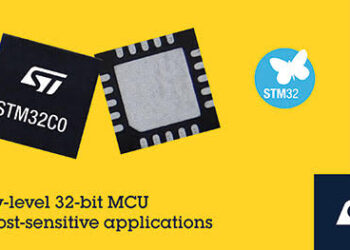STMicroelectronics brings 32-bit kick to cost-sensitive 8-bit applications with STM32C0 series microcontrollers