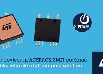 STPOWER automotive-grade devices from STMicroelectronics run cooler in surface-mount ACEPACK SMIT package