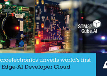 STMicroelectronics unveils world’s first MCU Edge-AI Developer Cloud