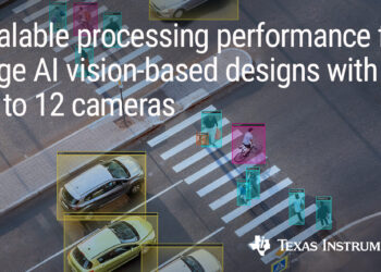 TI unlocks scalable edge AI performance in smart camera applications with new vision processor family