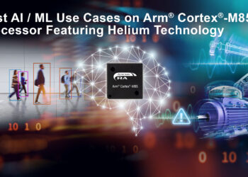 Renesas to Demonstrate First AI Implementations on the Arm Cortex-M85 Processor Featuring Helium Technology at Embedded World