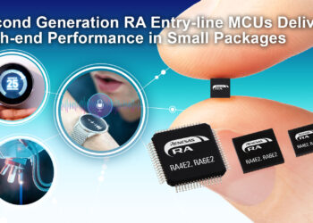 Renesas Expands RA MCU Family with Two New Entry-Line Groups Offering Optimal Combination of Performance, Features and Value