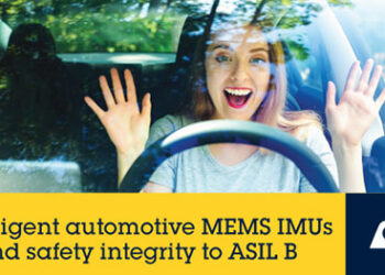 STMicroelectronics introduces automotive inertial module with certified ASIL B software library for a broad range of automotive applications