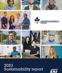 STMicroelectronics Publishes 2023 Sustainability Report