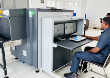 Advanced X-Ray Baggage Scanners (XBS) and Under Vehicle Scanning System (UVSS) installed at Telangana State Secretariat