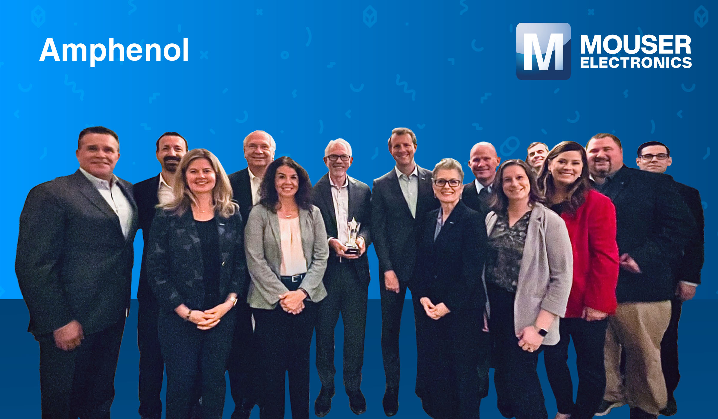 Mouser Electronics Honored with 2022 Milestone Award from Amphenol