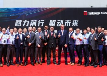 MacDermid Alpha Electronics Solutions opens its new China Electronics Applications Center, with a grand celebration ceremony