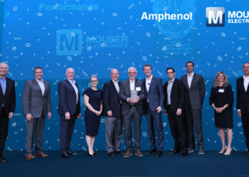 Amphenol Honors Mouser Electronics with Fourth High Service Digital Performance Award