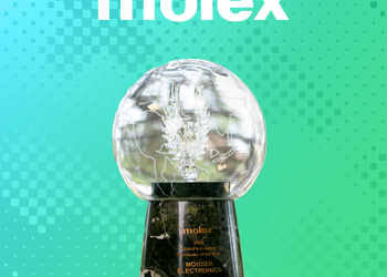 Mouser Electronics Named Global High Service Distributor of the Year by Molex for Sixth Year