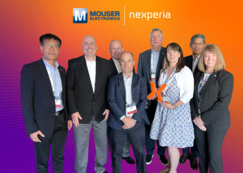 Mouser Electronics Receives E-Tailer of the Year from Nexperia