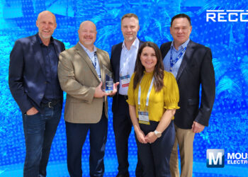 Mouser Electronics Receives 2022 Americas High Service Distributor of the Year from RECOM