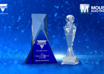 Vishay Honors Mouser With Top Awards for Distribution Excellence