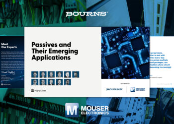 New eBook from Mouser Electronics and Bourns Highlights Growing Role of Passive Components in Electronics Design