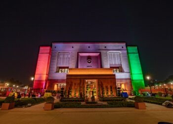 Signify illuminates the new Parliament Building in India