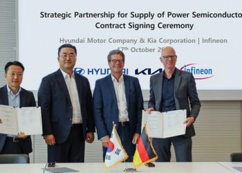 Hyundai Motor Company, Kia Corporation and Infineon sign multi-year supply agreement for power semiconductors