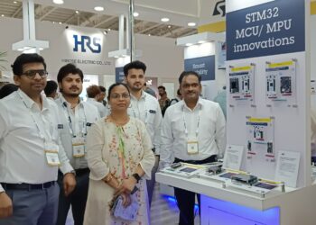ST showcased Top-Notch Innovations at electronica India 2023