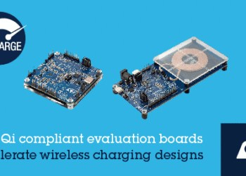 Transmitter and receiver evaluation boards from ST accelerate development of Qi wireless chargers