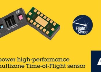 Next-generation multizone time-of-flight sensor from STMicroelectronics boosts ranging performance and power saving