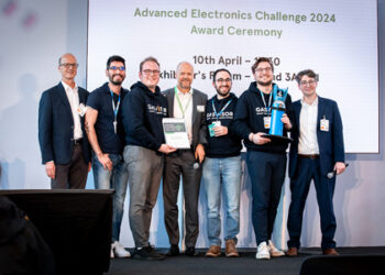 Avnet Silica presented GasVisor with the Advanced Electronics Challenge award at embedded world 2024