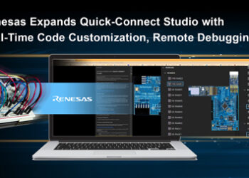 Renesas Expands Quick Connect Studio with Real-Time Code Customization, Remote Debugging and Broad Portfolio of Supported Devices
