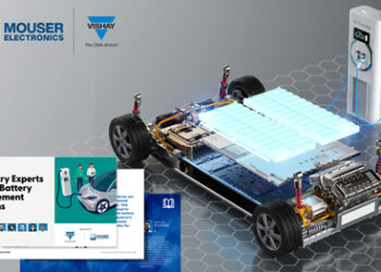 Mouser Electronics and Vishay Examine Battery Management Solutions in New eBook