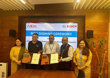 ASDC and Bosch Limited Partner to skill/upskill Youth as 2- and 4-Wheeler Service Technician