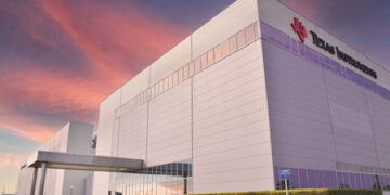 Texas Instruments expands internal manufacturing for gallium nitride (GaN) semiconductors, quadrupling capacity