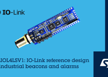 IO-Link actuator board from STMicroelectronics delivers turnkey reference design for industrial monitoring and appliances